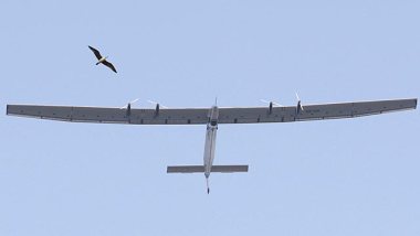 The solar-powered plane Solar Impulse 2 takes off from Muscat airport in Oman