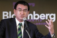 Taro Kono in a 2011; Bloomberg News file photo.