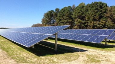 Solar array in Florida