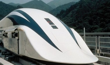 Maglev train in Japan