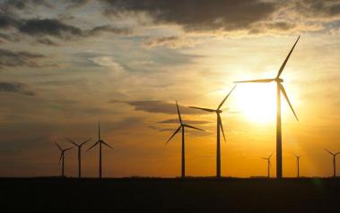 Wind farm. Photo by Samir Luther, Creative Commons.