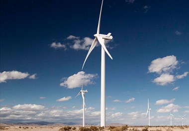 Wind farm in Oklahoma.