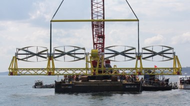 Photo courtesy of Ocean Renewable Power Co.