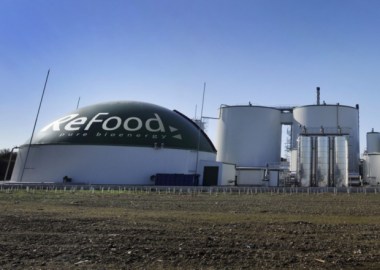 Reffod digester at Ings Road, Bentley, Yorkshire