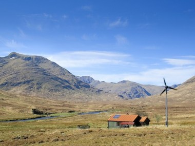 Remote station in Scotland.
