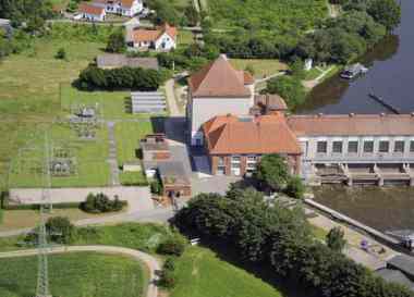 Image: Site of Statkraft run of river battery project (Statkraft)