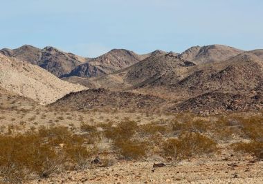 The foothills of Eagle Mountain can be seen from the edge of Joshua Tree National Park on Nov. 18, 2014. (Photo: Jay Calderon, The Desert Sun)