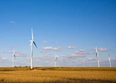 Xcel's Grand Prairie wind farm (Xcel)