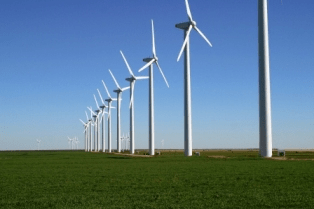 Ethiopia with large hydro power and wind farm projects like pictured Green Mountain Wind Farm Fluvanna looks to become the renewable energy powerhouse of Africa.