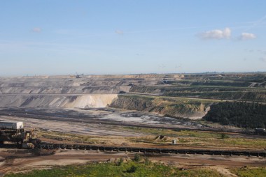 The Garzweiler II lignite mine near the town of Erkelenz, outside Cologne, Germany. Photo by Erica Peterson | wfpl.org
