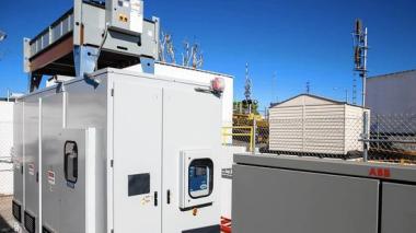 DESI (Distributed Energy Storage Integration) uses lithium-ion battery technology by NEC Energy Solutions to help Southern California Edison deliver more reliable electricity. (Ivan Penn / Los Angeles Times)