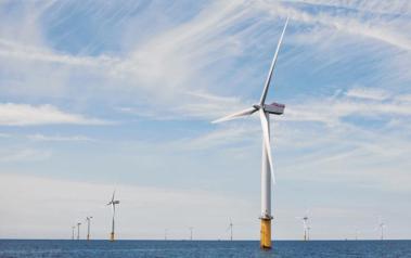 Gwynt y Mor offshore wind farm. Source: Siemens AG. www.siemens.com/press