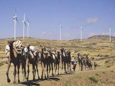 Wind turbines and sustainable transportation