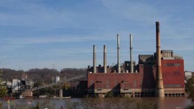 Duke Energy’s Walter C. Beckjord retired coal-powered generating station. Image via Cincinnati Business Courier