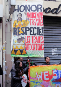 Kandi Mossett joins Human Chain, Paris