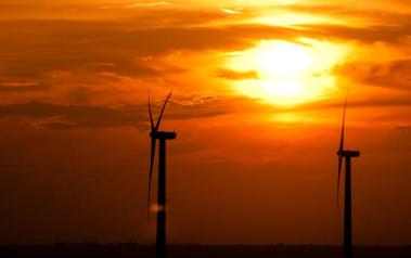 Wind farm in New Jersey, US. Author: nosha. License: Creative Commons, Attribution-ShareAlike 2.0 Generic.