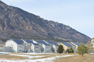 Balfour Beatty has installed solar units at the Army post. - Courtesy Fort Carson