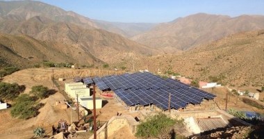 100-kW Smart grid solar energy at Embatkala in Eritrea.