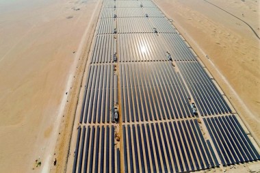 Dewa has ramped up the capacity of Dubai’s Sheikh Mohammed Bin Rashid Al Maktoum Solar Park to 5,000 MW. Courtesy Dewa