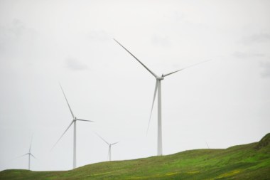 Whitelee windfarm in Eaglesham is the UK's largest onshore windfarm. Picture: John Devlin/TSPL