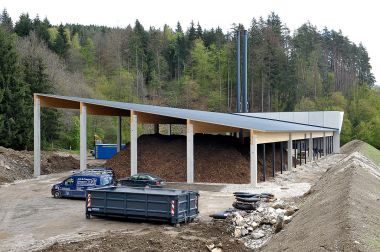 Bioenergy heating plant in Austria. Photo by Johann Jaritz. CC BY-SA 3.0 Wikimedia Commons