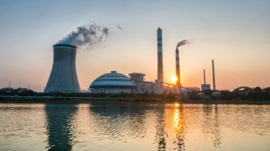 Coal plant in china. Shutterstock image.