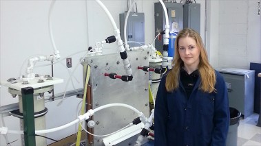 Emily Cole, co-founder of Liquid Light.