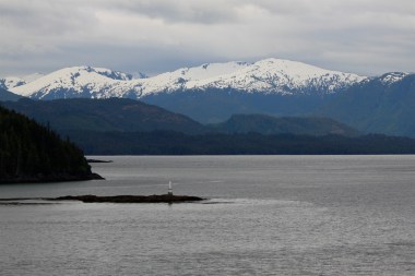 Coast mountains near the mouth of the Skeena River by Roy Luck via Flickr (CC BY SA, 2.0 License)