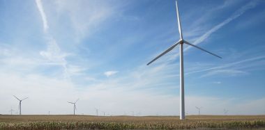 Wind turbines in Iowa. Photo by Billwhittaker at English Wikipedia. CC BY-SA 3.0. Wikimedia Commons.