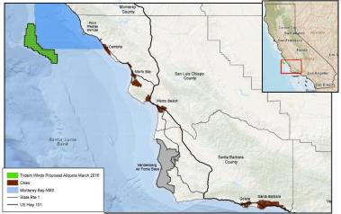 Map byBureau of Ocean Energy Management