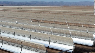 Morocco's Noor I solar plant near Ouarzazate currently powers over 100,000 homes.