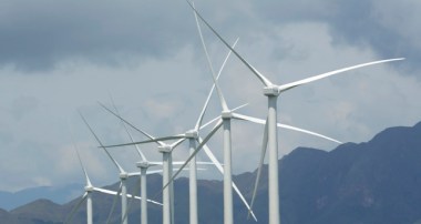 Growth of clean energy in 2015 was dominated by solar PVs and wind.(AP Photo/Arnulfo Franco, FILE)