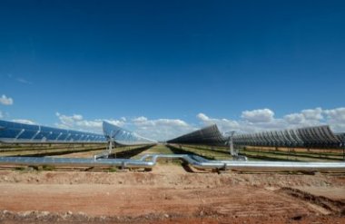 The Bokpoort Concentrated Solar Power plant.