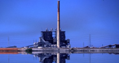 Port Augusta's northern power station shut down.