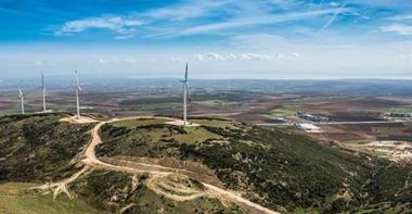Wind farm in Turkey
