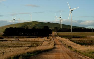Australian wind farm. Author: Steven Caddy. License: Creative Commons, Attribution 2.0 Generic 
