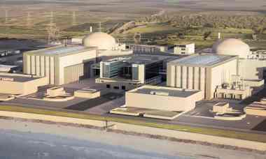 Illustration of Hinkley Point C nuclear station. Image: EDF Energy/PA 