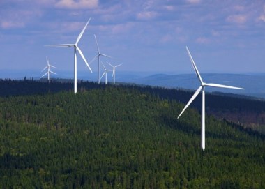 EDF wind farm in Quebec.