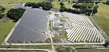Osceola Solar Facility. Duke Energy Photo.