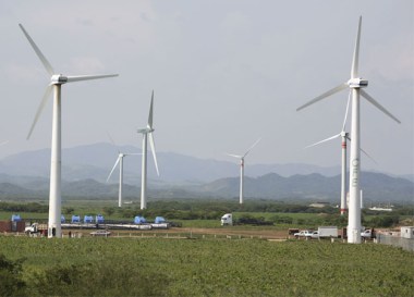 Wind turbines. Enel image.