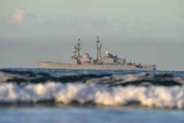 Test ship USS Paul F Foster. Photo courtesy of US Navy, by Mass Communication Specialist 2nd Class Timothy M. Black / Released.