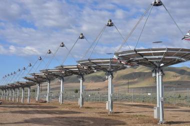 Solar array at Tooele Army Depot in Utah. Image credit: US Army Corps of Engineers.