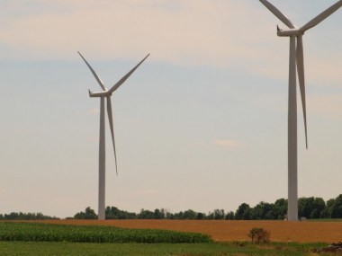Wind turbines. Photograph by Michael Gil | Flickr