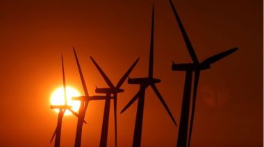 Switching from fossil fuels like coal to renewable energy has got easier for countries like China, as the cost of wind and solar power has dropped. PA