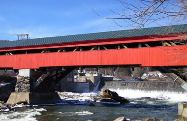 Taftsville site on the Ottauquechee River in the town of Woodstock (GMP image)