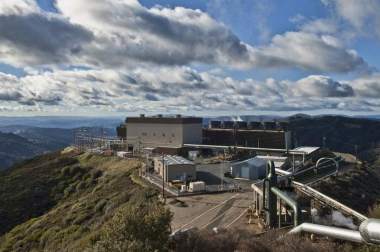 Sonoma U-3 geothermal power plant (Photo courtesy of Calpine Corporation)
