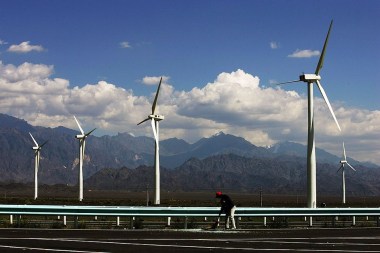 Dafancheng Wind Power Plant  (China Photos – Getty Images)