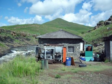 Remote hydro facility