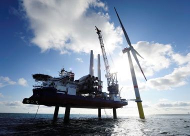 Turbine installation at Gode 1&2 (Siemens image)