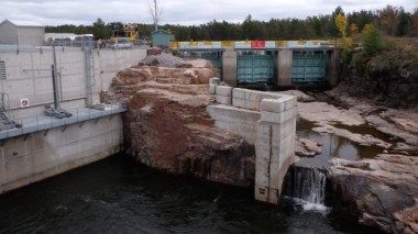 Okikendawt Hydro Project (Credit: Nicole Ireland / CBC )